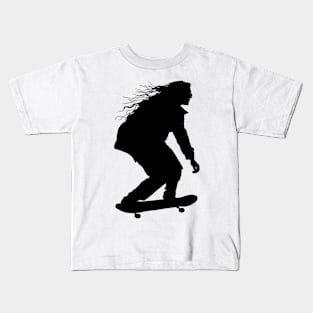 80s skateboarder Kids T-Shirt